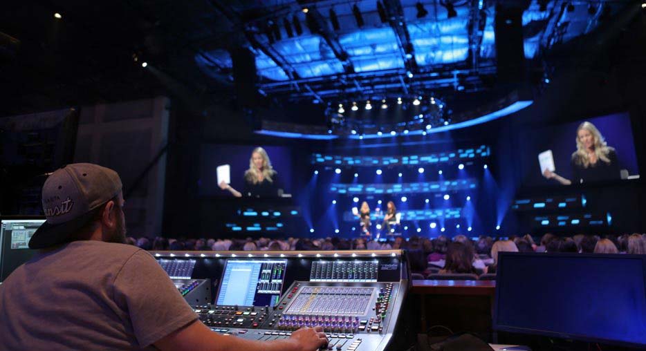church sound and video system for churches media training